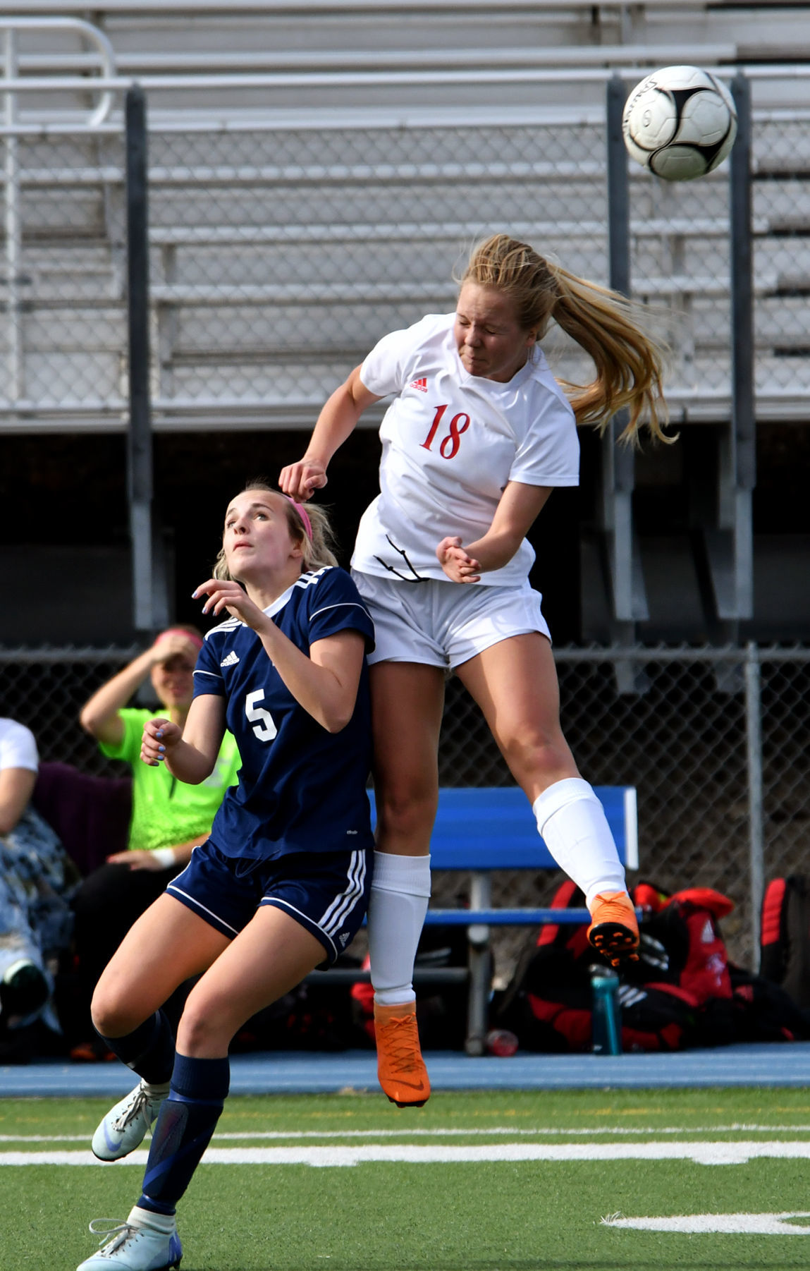 North Scott vs Pleasant Valley girls soccer